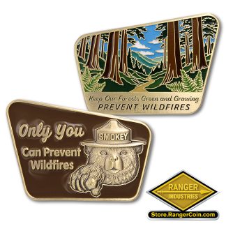 Smokey Bear® - Park Sign Coin