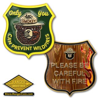 Smokey Bear® Shield Coin