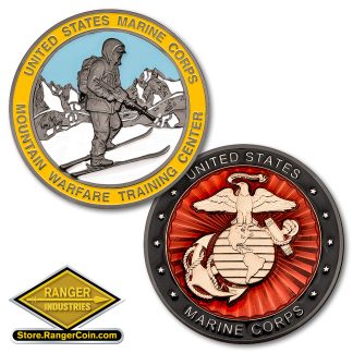 Marine Corps Mountain Warfare Training Center Coin