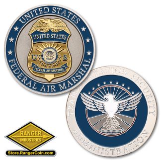 Federal Air Marshal Badge Coin - TSA Emblem