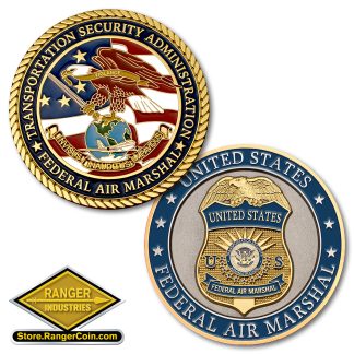 Federal Air Marshal Badge Coin