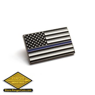 Thin Blue Line Pin