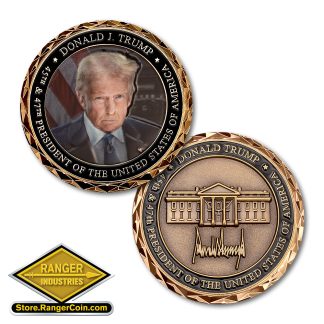 President Trump White House Challenge Coin