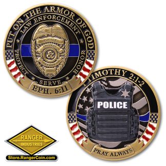 Police Armor of God Coin