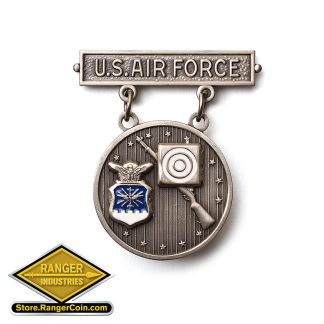 Air Force Elementary Excellence In Competition (EIC) Silver Rifle Badge