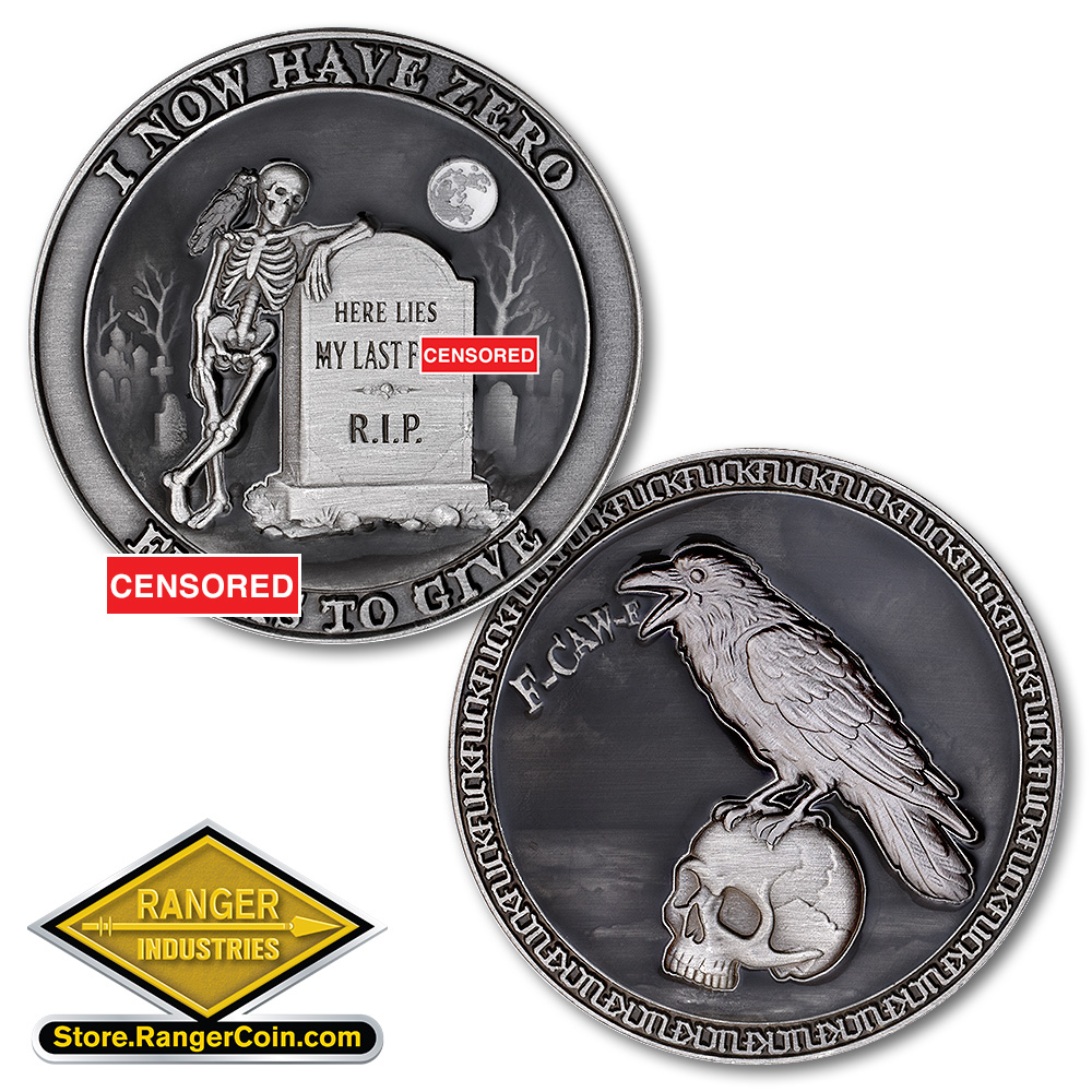 I Have Zero F!@#$! to Give Coin