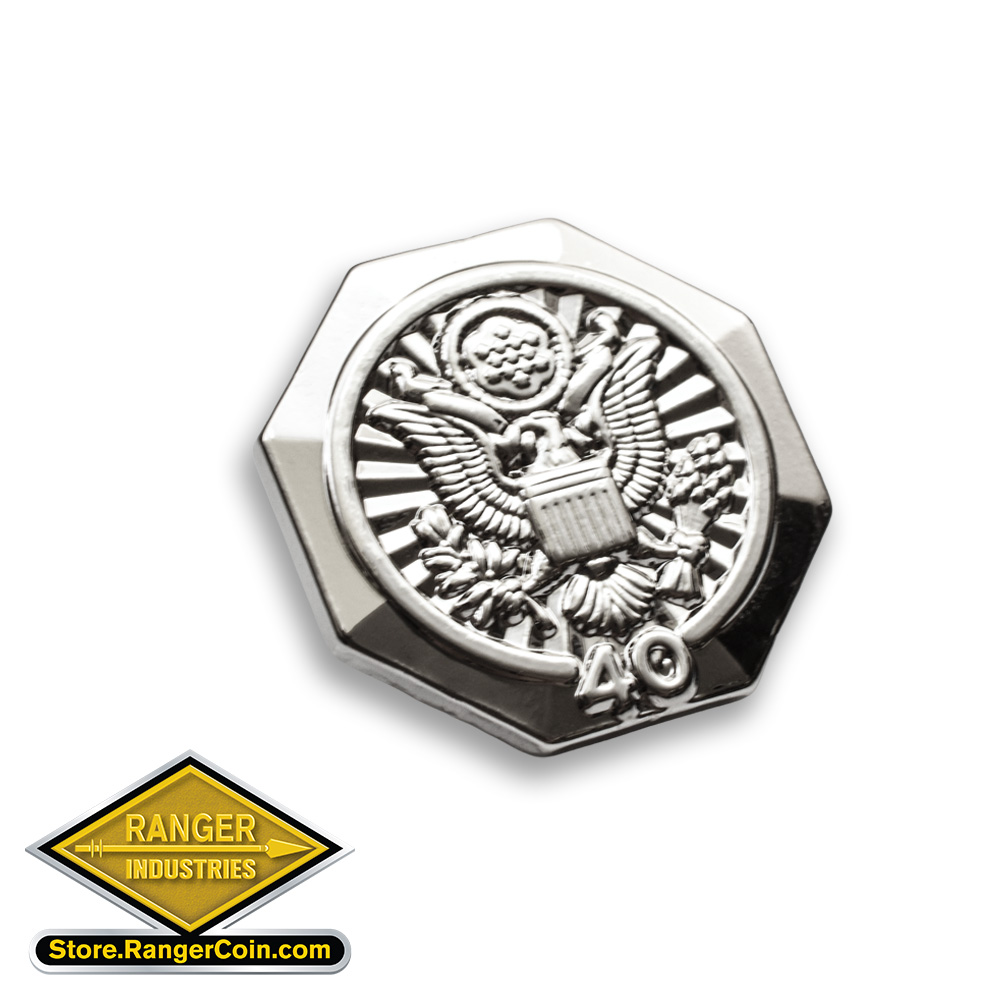Federal Service Pin - 40 Year - Image 2