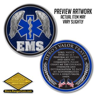 EMS Hero’s Prayer Coin