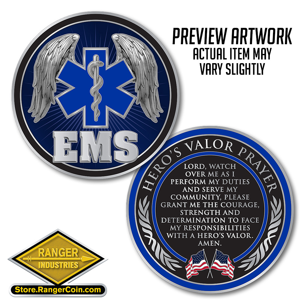 EMS Hero’s Prayer Coin