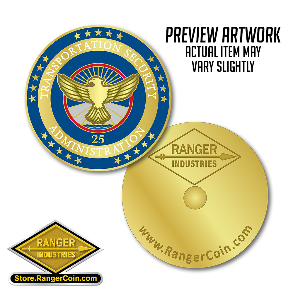 TSA Lapel Pin - 25 year
