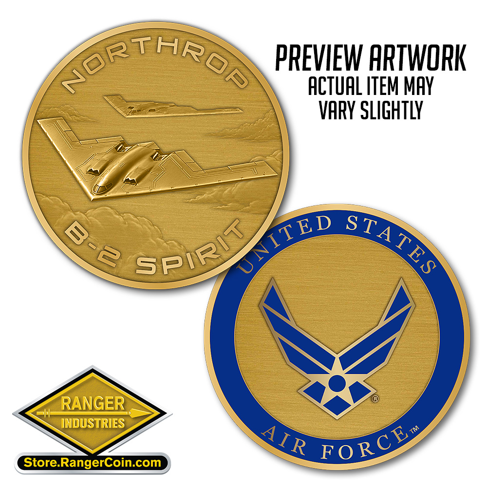B-2 Stealth Bomber Coin