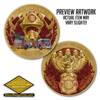 Beyond the Call of Duty - Firefighter Coin